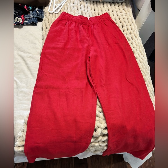 Abercrombie & Fitch linen blend pants - regular - Picture 1 of 3
